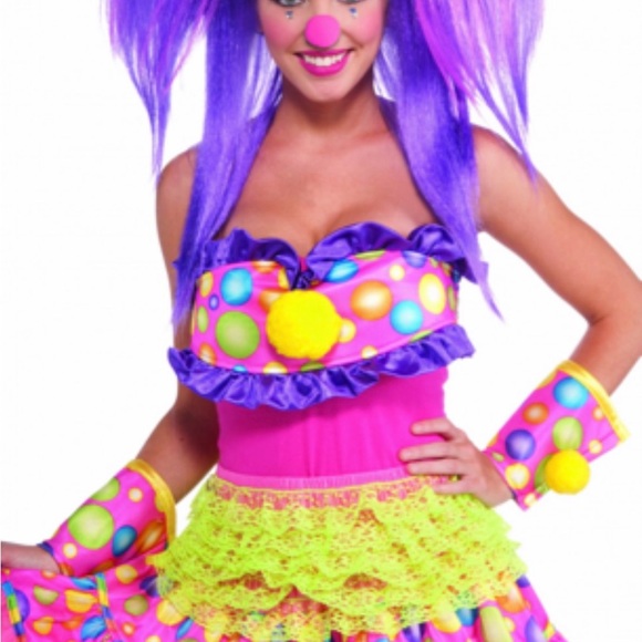 Purple and Pink Ponytail Wig Hair Accessory - Picture 2 of 3